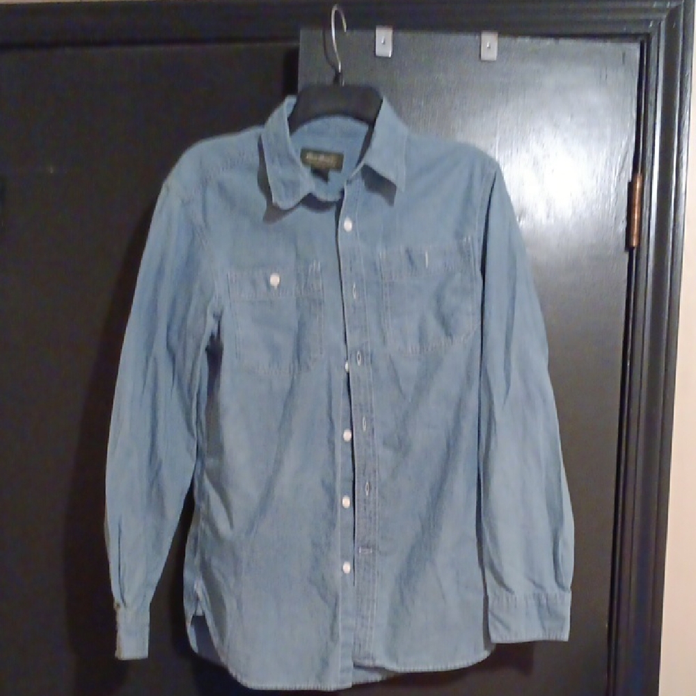 Men's Blue Denim Shirt